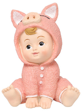 兔子可爱风少女ins车载小摆件