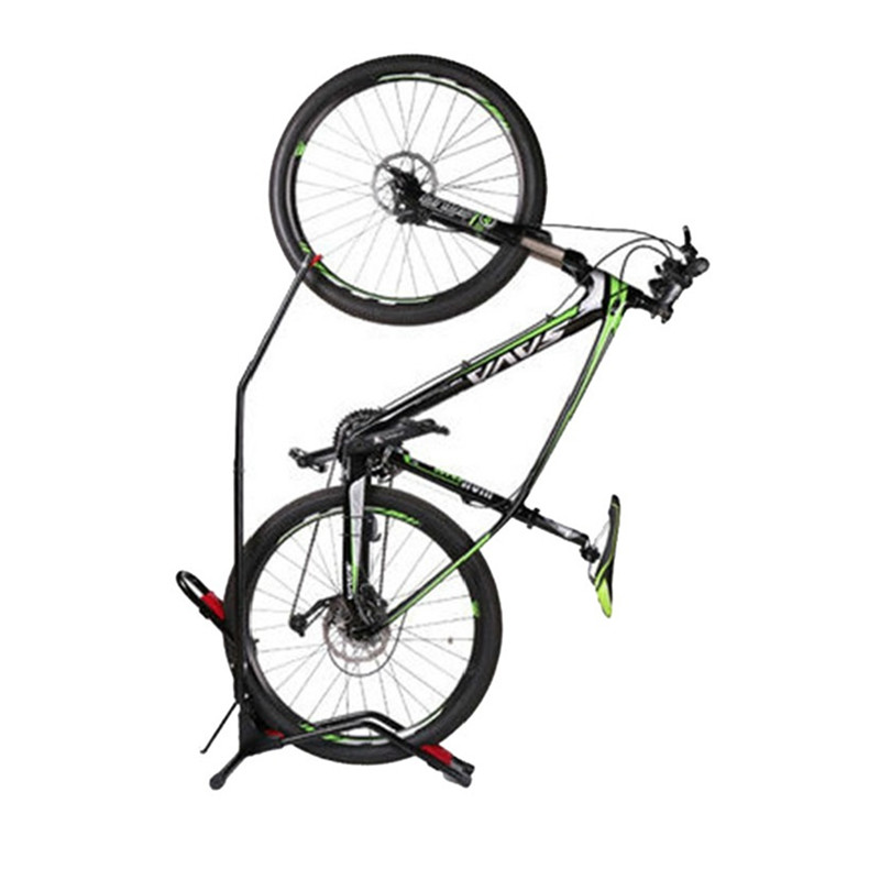 自行车倒立停车架 公路车室内墙角不打孔省空间挂钩倒放展示架