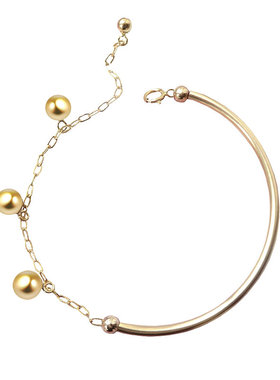 14k注金女朋友时尚风流行首饰品