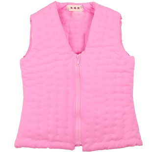 纯棉花手工马甲女冬季成人加厚修身妈妈保暖坎肩马夹背心内穿外穿