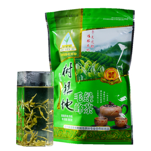2024新茶 云南特产树根地 优级一芽一叶毛峰绿茶180g高山云雾绿茶