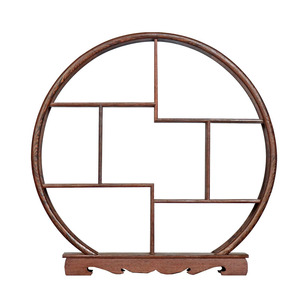 鸡翅木小博古架实木质茶壶架茶具架子花瓶置物架多宝阁摆件展示架