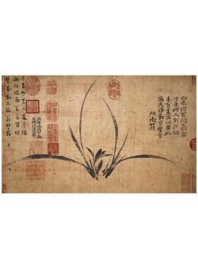 高清微喷纯棉油画布橙湖精品定制