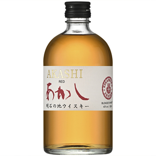 【正品行货】日本威士忌明石红标AKASHI调和威士忌原装进口洋酒