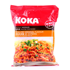 30包方便面袋装整箱新加坡KOKA可口拌面进口炒面泡面速食拌面85G