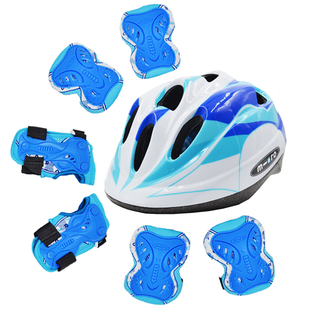 加厚m-cro儿童可调头盔护具迈古轮滑鞋溜冰旱冰滑板护手膝肘男女