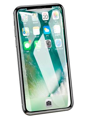 适用于苹果x钢化膜iphonex蓝光萍果Xs全屏覆盖A1865透明ip差防摔爱疯x贴膜ipx玻璃膜平果xs钢化模pgx帖膜ixs