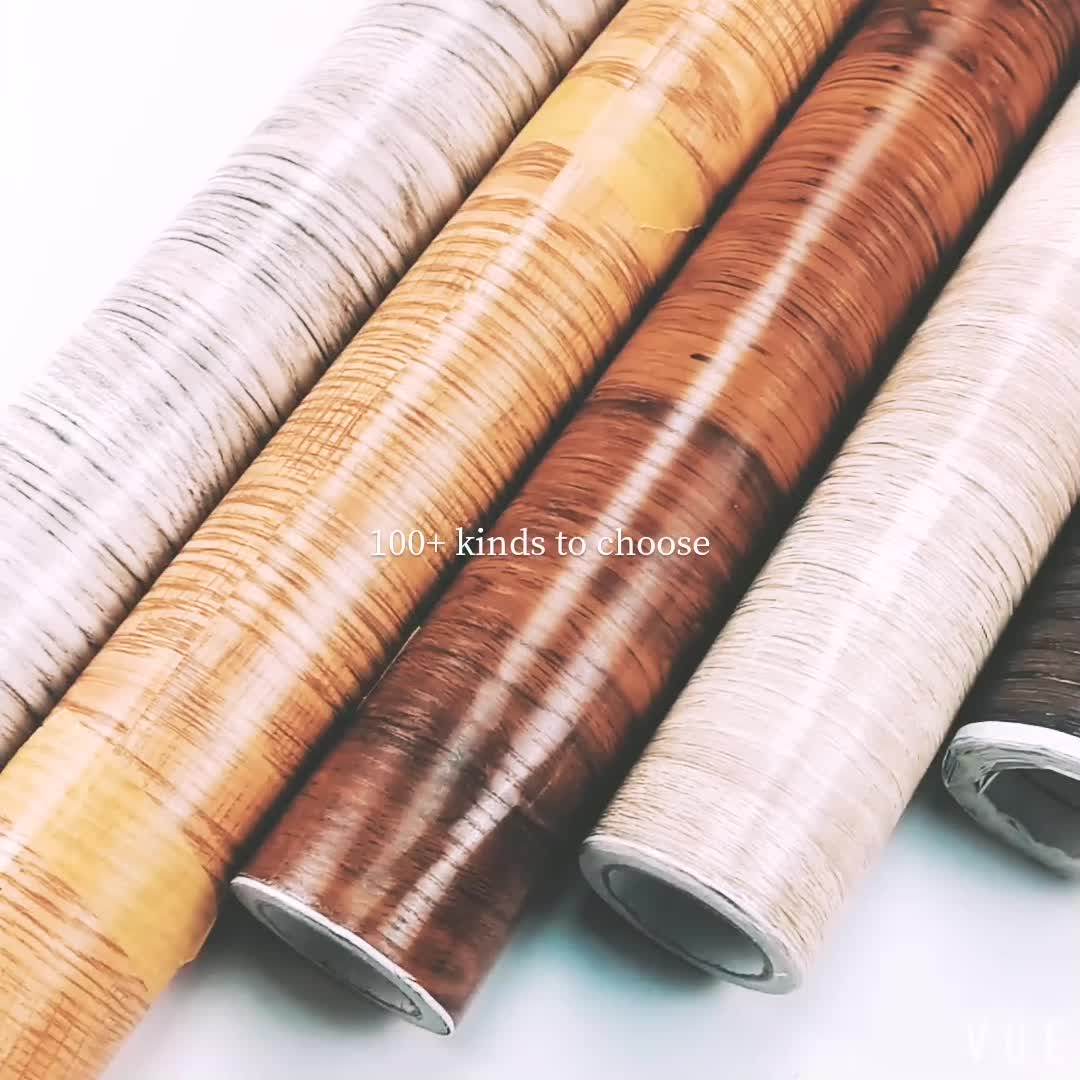 Modern Designs Pvc Vinyl Self Adhesive Wood Veneer Wallpaper Buy Wood