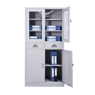 卷柜办公文件柜铁皮储物收纳柜档案凭证财务柜车间员工更衣柜鞋柜