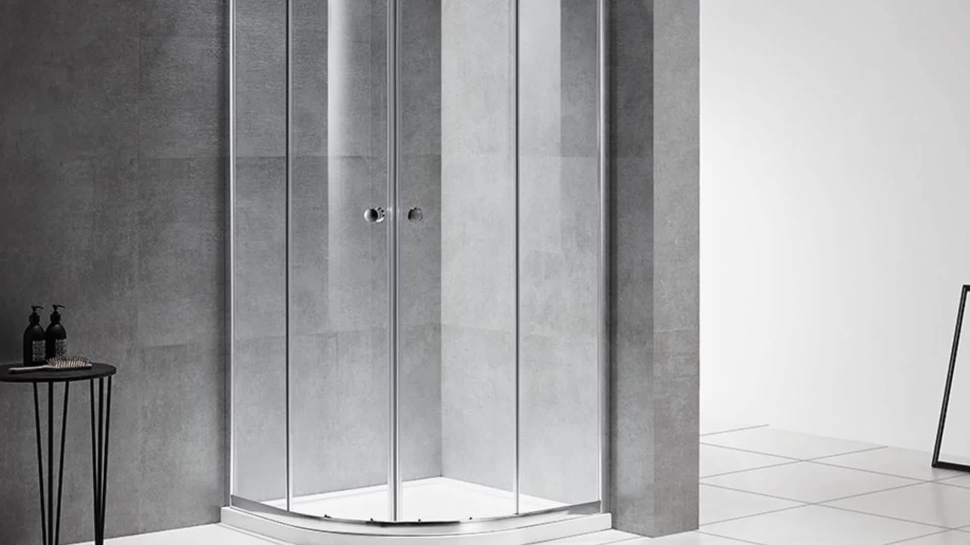 European Style Easy Assemble Home Deco Frame Design Safe/tempered Glass