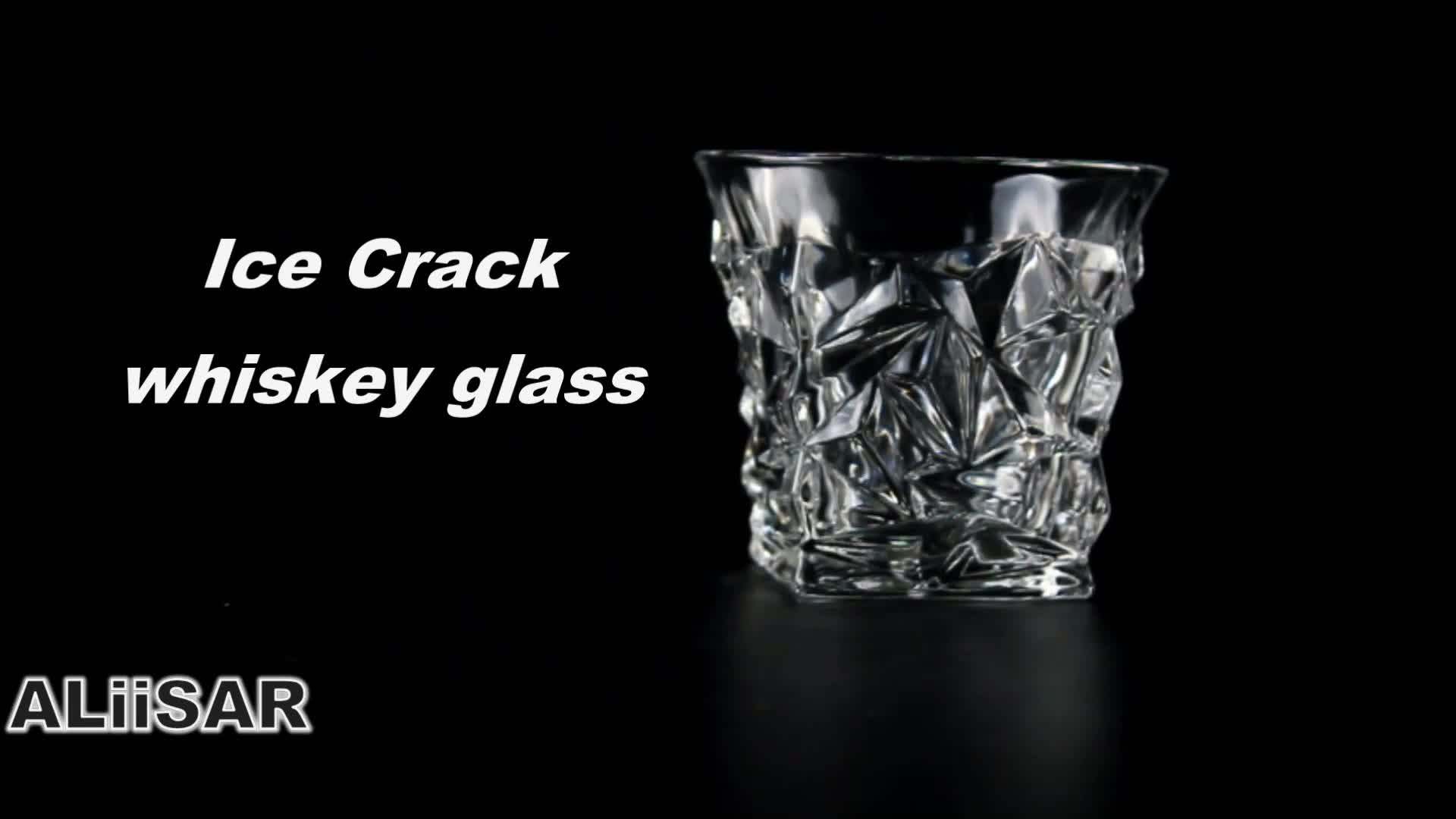 Hot Sale Amazon Luxury Diamond Ice Shape Whiskey Glass Set Buy