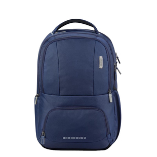 美旅双肩包商务男大学生背包14寸电脑背包韩版大容量旅行包AS5