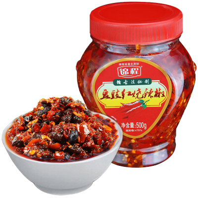 湖南锦程辣椒500g+火培鱼500g