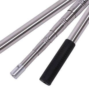 摘果杆不锈钢钓鱼镰刀搭钩杆多功能收缩摘香椿槐花钩2019新品用具