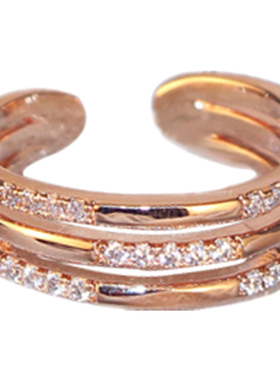 个性港风多层定制小众指环女戒指