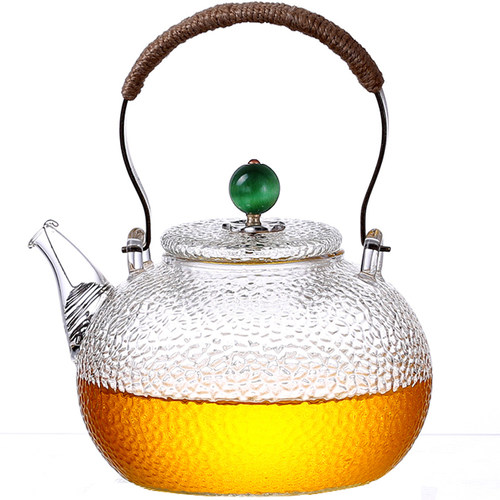 倾心日式家用耐热玻璃茶具过滤煮茶壶耐高温电陶炉烧水提梁壶茶壶