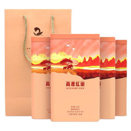 肯尼亚红茶进口新茶高原老枞红茶125克特色送礼佳人气爆品