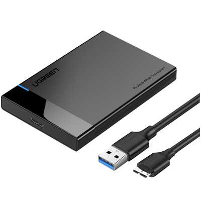 绿联移动硬盘盒2.5寸固态读取器