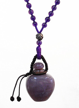 紫玉髓香氛台湾手工项链