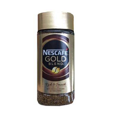 进口金牌醇品咖啡雀巢无糖黑咖啡