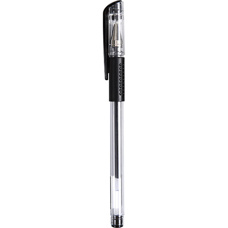 晨光中性笔黑色0.5mm碳素