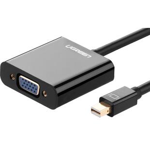 绿联 minidp转vga转换器头笔记本投影仪连接线高清显示器迷你雷电接口适用于surface电脑macbookAir转vda