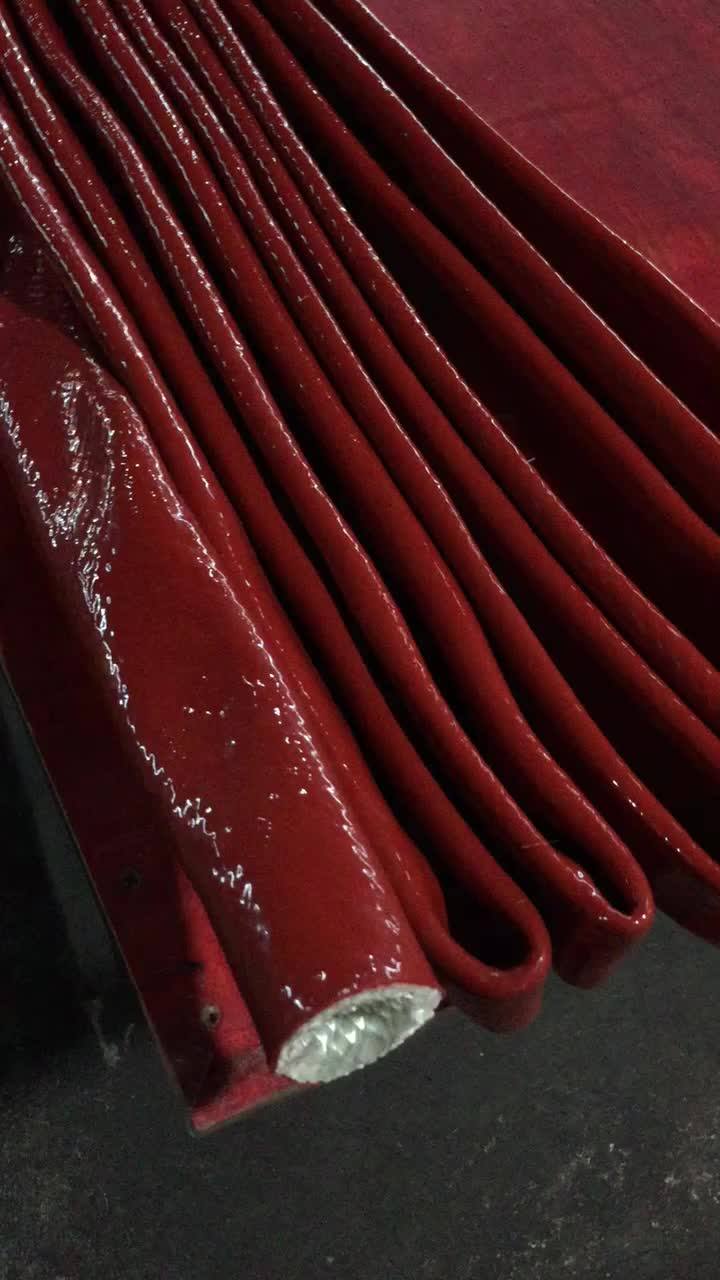 Silicone Fiberglass High Temperature Insulated Sleeve Buy High 