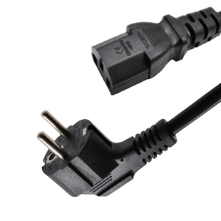 欧标台式电脑主机饭煲显示器医疗设备三孔纯铜电源线材定制