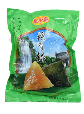 皇中皇水晶香沙4个装端午裹蒸粽