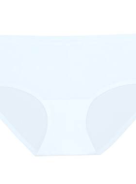 FORDEARME悦小心内裤D系列自我纯色三角女中腰短裤纯棉内裆薄
