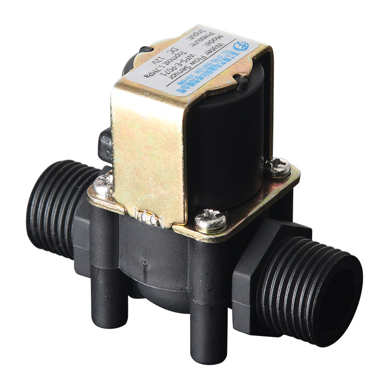 电磁阀耐高温电磁开关阀220v24v12电磁进水阀4分自来水塑料电磁阀