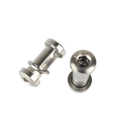 台产对锁螺丝自行车钢架座管内六角螺丝铬钼钢强度高M6-16-19-22