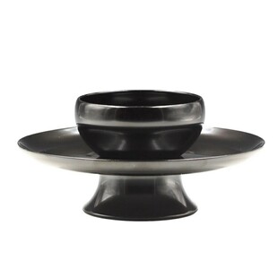 宋代点茶茶盏托盏托生漆大漆传统漆器仿宋点茶茶具杯托天目盏托