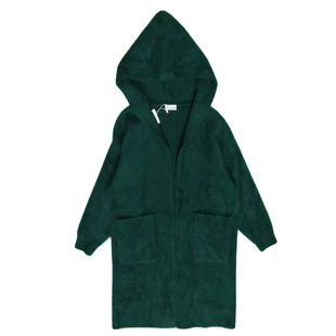 抖音同款高端金貂绒大衣女中长款秋冬韩版加厚水貂绒黑外套针织潮