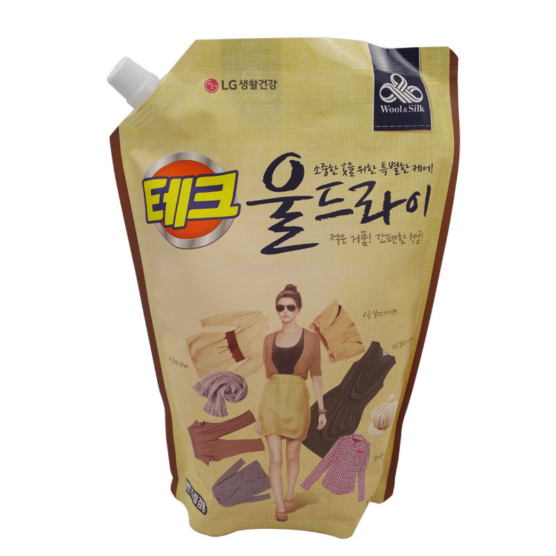 包邮进口正品LG中性洗衣液无荧光剂低泡易清洗清香家庭装实惠袋装