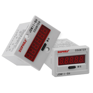 计数器记数器电子数显感应24v冲床传感点数机工业220v流水线JDM11