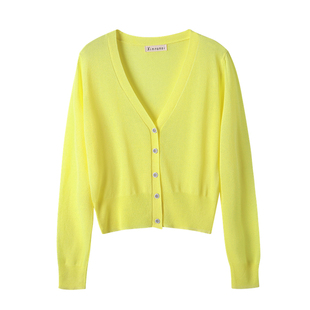 冰丝针织开衫配裙子披肩女短款防晒上衣空调衫旗袍外搭夏薄外套秋