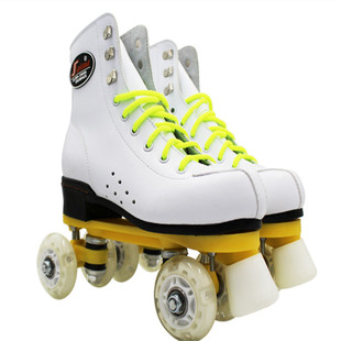 窄轮速滑成人双排溜冰鞋成年男女闪光专业四轮花式旱冰场专用滑轮
