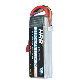HRB航模锂电池1300 1500 2200 2600mah2s 3s 4s穿越机T/XT60插头