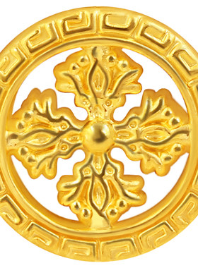 黄金背云男女款3D硬足金