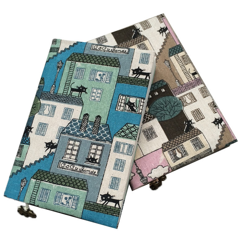 一线坊 常用书籍用包书套教程本布书衣手工布书皮送同学创意礼品