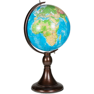 博目联合出品超大型落地地球仪金属支架会议室大厅开业摆件106CM