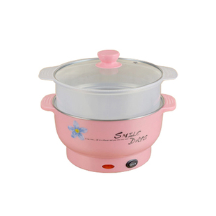 迷你多功能电煮锅不锈钢电蒸锅宿舍面条锅电热蒸笼小功率火锅家用