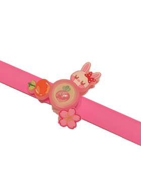 儿童防蚊旋转彩色卡通风创意手环