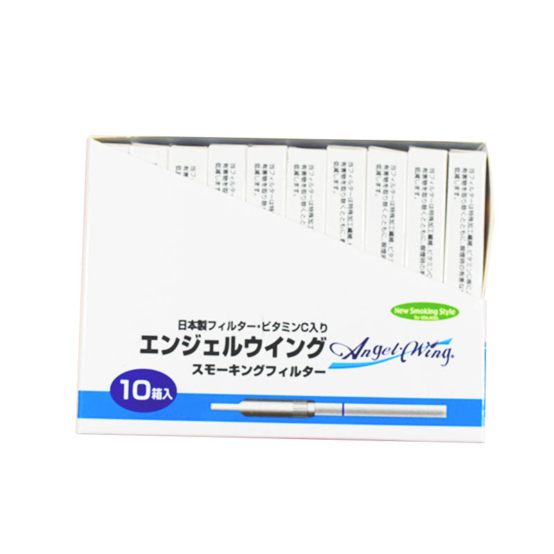 日本AngelWing烟嘴细烟5-8mm专用抛弃型一次性过滤50支