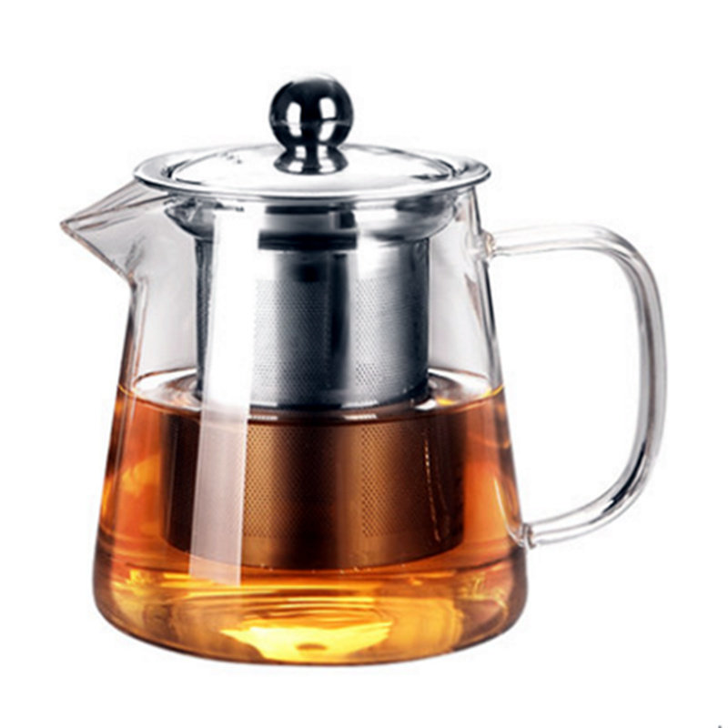 耐热玻璃茶壶不锈钢过滤加厚功夫茶具套装耐高温煮茶壶花茶壶大号