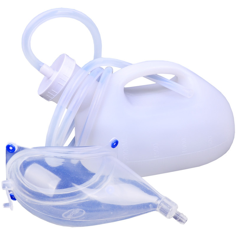 硅胶接尿器男用老年萎缩型卧床瘫便厕用具（器械）