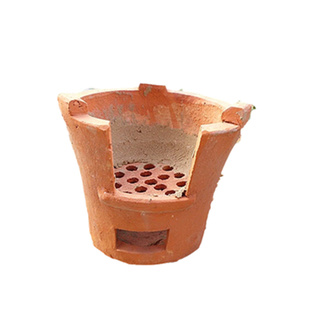 大号碳炉红泥炉茶炉火炭炉酒店打边炉户外木柴风炉烧烤火锅烧草炉