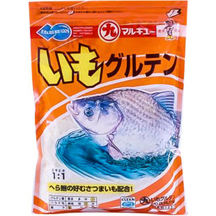 日本原装进口丸九鲫鱼饵料黄鲫四季轻麸丸3丸5粉鲫黑坑野钓四季套