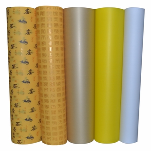 PVC白仿羊皮灯罩灯笼纸胶片黄色仿云石灯箱木雕花格吊顶透光材料